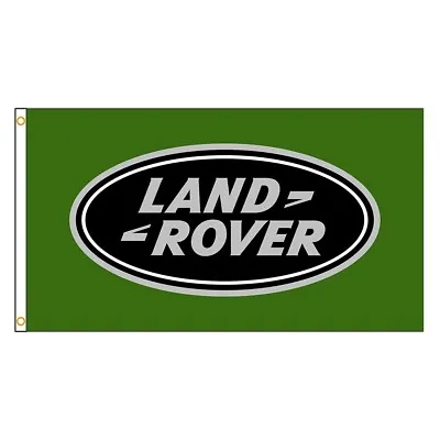  Landrover Green Flag Banner 3x5 Feet 90 X 150 Cm Large Flag • £14.99