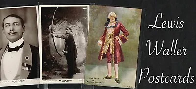 ☆ EDWARDIAN THEATRE ACTOR - LEWIS WALLER ☆ 1900s Postcards LIST 47 • £0.99