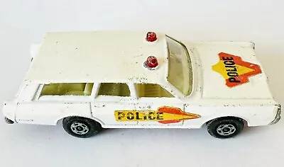 1971 Matchbox Lesney No 55 Mercury Police Car Station Wagon Superfast 1/64 • $14.95