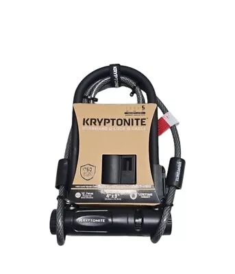 Kryptonite 12.7mm U-Lock Bicycle Lock - Black • $37.99