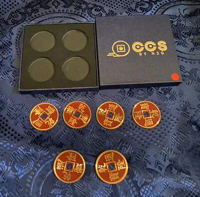 £43.60 • Buy CCS RED By N2G - New Coin Magic Trick - FREE SHIPPING
