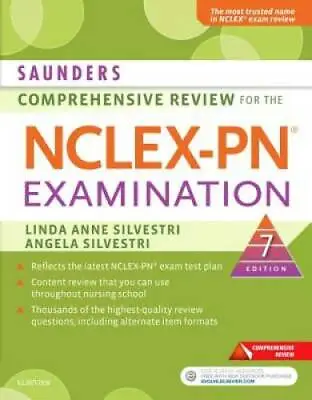 $5.68 • Buy Saunders Comprehensive Review For The NCLEX-PNÂ® Examination, 7e (Saunder - GOOD