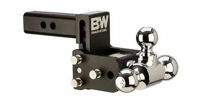 B&W Trailer Hitches TS10047B Tow And Stow Hitch Ball Mount 3  Drop For Tri-Ball • $245.99