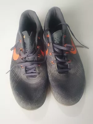 Mens Nike Metcon 3 852928-007 Size 9.5US/8.5UK/43EU Grey/orange Shoes +Free Post • $22
