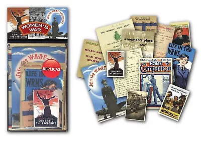 Women's War Memorabilia Pack - Over 20 Pcs Of Replicas - Memorabilia Pack Co. • £7.40