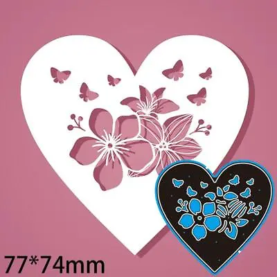 Love Heart Decoration Metal Cutting Dies Stencil Scrapbooking Embossing Craft  • $3.34