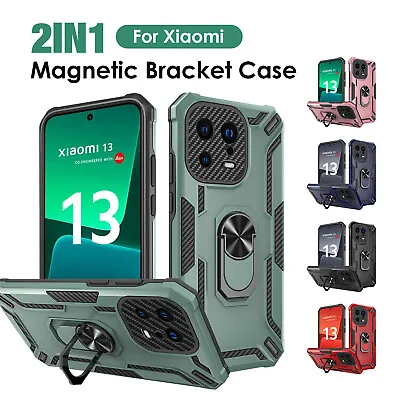 Heavy Duty Shockproof TPU+PC Case For Xiaomi 11T 12T Redmi Note 10 9 Ring Cover • $9.69