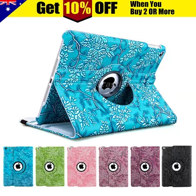 $14.95 • Buy 360 Leather Case Cover For Apple IPad 10.9 10 9 8 7 Gen 6 5 4 3 2 Mini 6 Air Pro