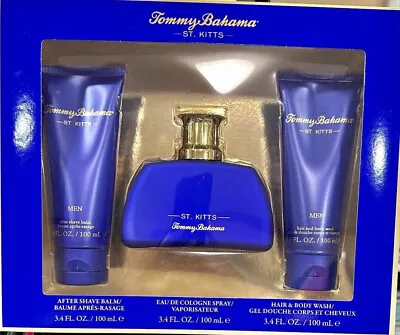 Tommy Bahama St. Kitts Gift Set For Men 3.4 Oz Cologne After ShaveBody Wash • $30