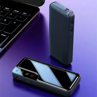 2000000mAh Portable Power Bank 2USB Charger Battery Pack For Mobile Phone Fast • $19.45