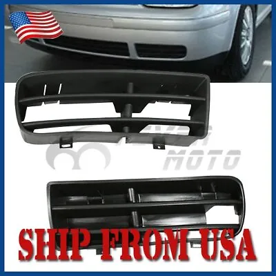 US Pair Fit 1999-2005 VW Golf MK4 Front Lower Bumper Side Grille Vent Inserted • $17.47