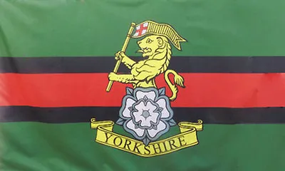 YORKSHIRE REGIMENT FLAG 5' X 3' British Army York Catterick Garrison Armed Force • £6
