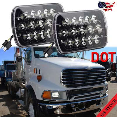 Fit Sterling Truck A9500 LT9500 1999-2008 7x6  LED Headlights Sealed Hi/Lo Beam • $35.67