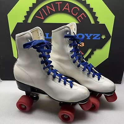 Vintage*70s*Roller Derby*Lace Up Leather Roller Skates*Women’s Size 9*Original! • $22.99