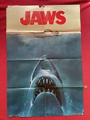 1975 Screenstar Official JAWS Souvenir Poster Magazine Jaws Motion Film Picture • £19.99