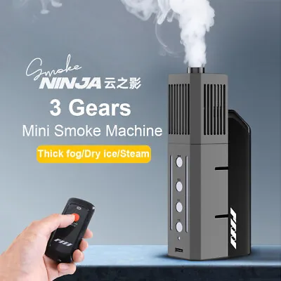 SmokeNINIJA Handheld Mini Smoke Machine Photography Fog Machine Remote Control • $249