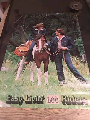 Lee Riders Jeans Poster 33x23 • $5