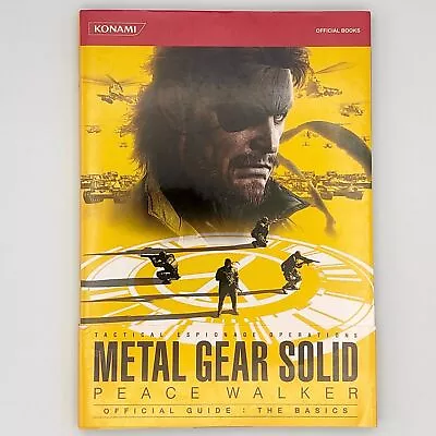 Metal Gear Solid Peace Walker Official Guide The Basics Book Sony PSP KONAMI • $23.39