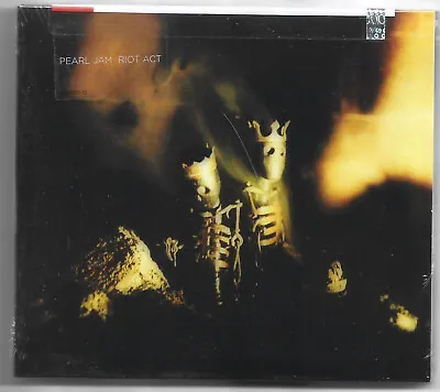 Pearl Jam  Riot Act  NEW SEALED Digipak CD Love Boat Captain~Ghost~Green Disease • $12