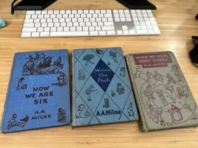 $22.99 • Buy Vintage Children's Book Poetry & Illustrations A.A. Milne - Now We Are Six 1936