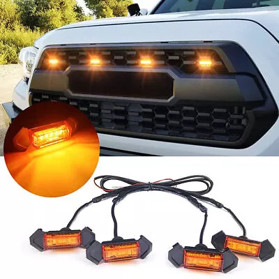 LED Grille Light Amber W/ Fuse For Toyota Tacoma TRD PRO Front Grille 2016-2022 • $11.99