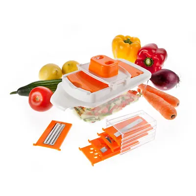 £11.45 • Buy IDEAL Pro Mandolin Slicer, 5 In 1 Vegetable And Fruit Slicer For Kitchen