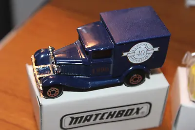 1990 Matchbox-Toy Fair Car-40th Anniversary Model A Ford Delivery-1 Of 5000 • $7.55