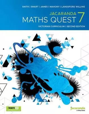 Jacaranda Maths Quest 7 Victorian Curriculum LearnON & Print By Catherine Smith • $81.64