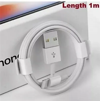 £2.27 • Buy Fast Genuine IPhone Charger For Apple Cable USB Lead 6 7 8 X XS XR 11 12 Pro Max