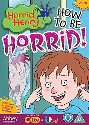 Horrid Henry: How To Be Horrid DVD (2017) Francesca Simon Cert U ***NEW*** • £2.41