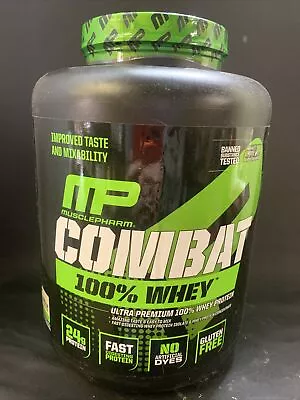 MusclePharm Combat 100 Whey Vanilla 5 Lbs Banned Substances Tested • $81.93