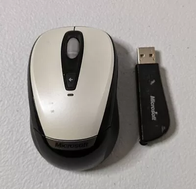 Microsoft Wireless Mobile Mouse 3000 Model 1359 With USB Receiver • $9.99