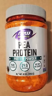 NOW Foods - NOW Sports Pea Protein Powder Natural Unflavored - 12 Oz. Exp 09/24 • $16.99