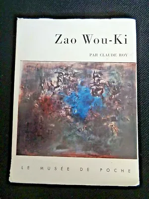 $79.99 • Buy Claude Roy Zao Wou Ki 赵无极 1957 Musee De Poche Chinese Artist Paintings Lambert
