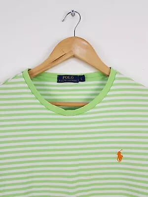 Ralph Lauren Striped T Shirt Size Large Excellent Condition! • £5.50