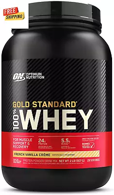 Optimum Nutrition Gold Standard 100% Whey Protein Powder - French Vanilla Creme  • $46.69