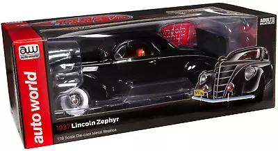 Auto World American Muscle 1937 Lincoln Zephyr 1:18 Scale Diecast Car AW325 • $99.99