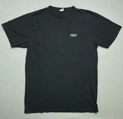 Vintage Versace Intensive T-Shirt Men's Large Black Authentic Y2K • $30
