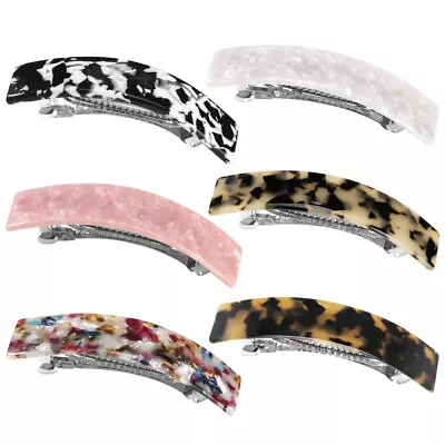 Lady Clasp Hairgrip Barrettes Hair Clips Ponytail Holder Clamp Hair Headwear • £2.89