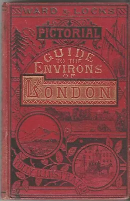 Very Early Ward Lock Pictorial Guide - Environs Of London - 1879 - Very Rare • £41.99