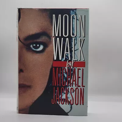 MICHAEL JACKSON  MOONWALK  1st Edition 1st Printing 1988 Hardcover. Very Good. • $29.85