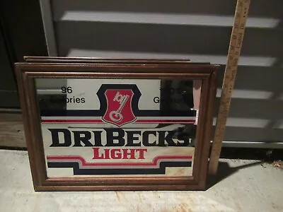 Dribeck's Dri Beck's Light Vintage 14 Inch Mirror NICE  • $26.99