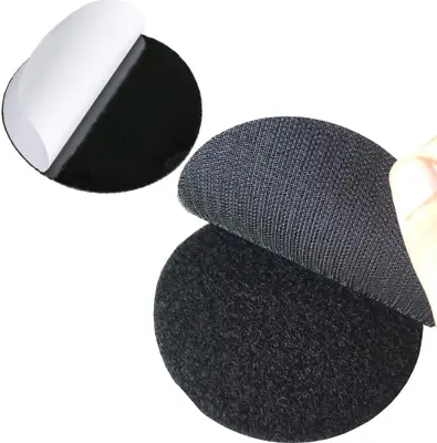Bigger Round Size Self Adhesive 6 Pack 4 Inch Hook Loop Tape Dots With Super NEW • $16.04