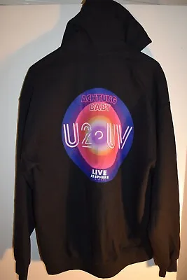 U2 Live At The Sphere Las Vegas Hoodie Sweatshirt Men's Large Achtung Baby • $53