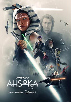 Star Wars AHSOKA Movie Poster / 50x70 Cm / 24x36 In / 27x40 In / #267 • $12.99