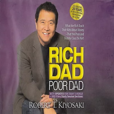 Robert Kiyosaki Rich Dad Poor Dad Audio Book Mp3 CD • $9.95