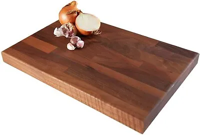 £25 • Buy Solid European Walnut Wooden Chopping Board 450 X 300 X 40mm Wood Worktop Saver