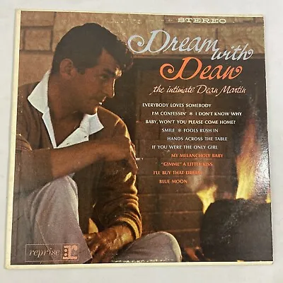 DEAN MARTIN Dream With Dean LP Vinyl The Intimate 1964 Reprise RS-6123 • $11.70