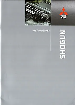Mitsubishi Shogun 2010 UK Market Sales Brochure Equippe Warrior Elegance Diamond • $30.31