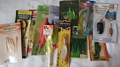 Vintage Fishing Lure Variety Lot  New In Package 12 Piece • $9.99